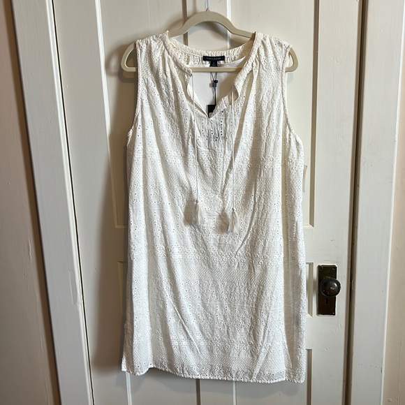 Tommy Hilfiger White Beach Dress - Picture 1 of 2